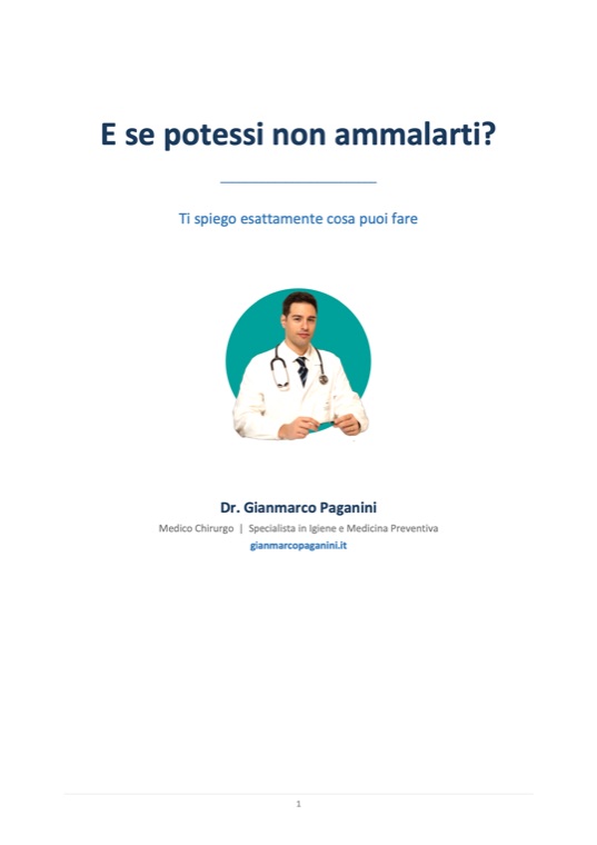 Copertina della guida E se potessi non ammalarti?